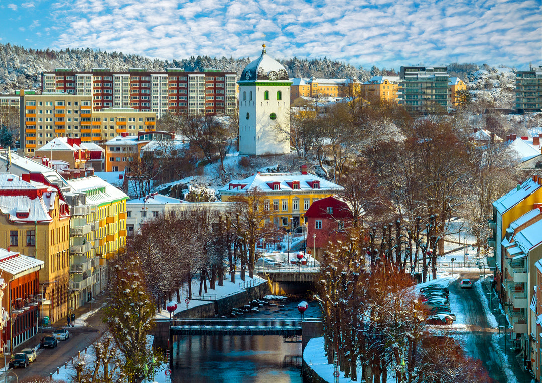Munkeboviken Öresjö Trollhättan av Asmundur Sveinsson