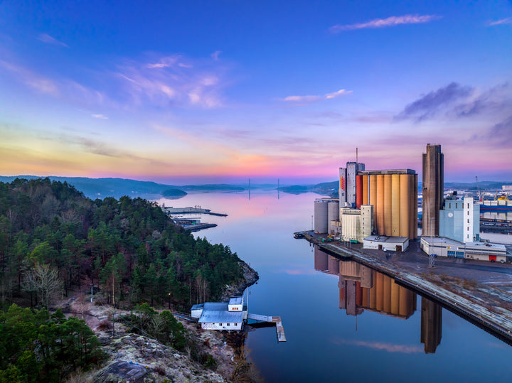 Munkeboviken Öresjö Trollhättan av Asmundur Sveinsson