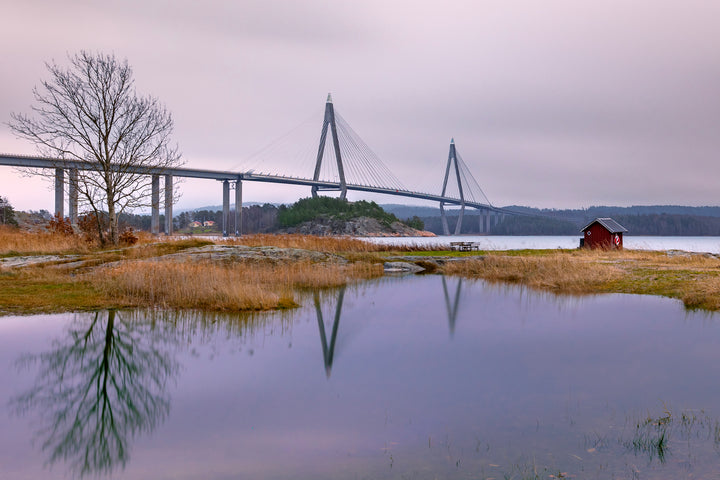 Munkeboviken Öresjö Trollhättan av Asmundur Sveinsson